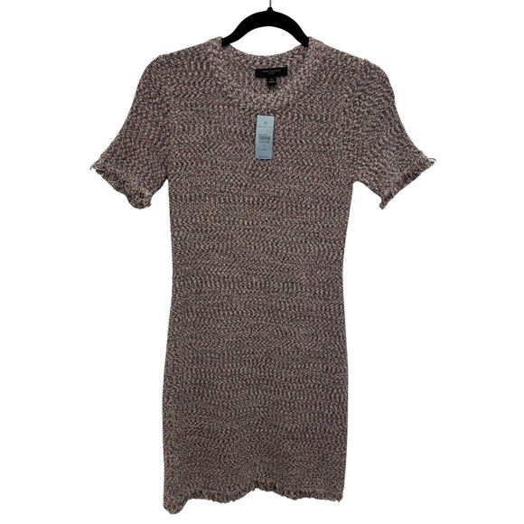 Ann Taylor Petite Knit Dress in Black, White, Red, and Navy - Picture 1 of 5